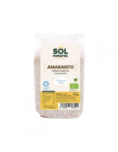 Amaranto hinchado ECO de Solnatural, 125 gramos