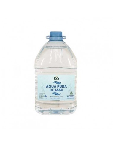 Agua de mar de Solnatural, garrafa de 5 Litros