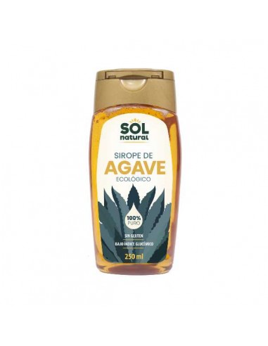 Sirope de agave de Solnatural, 250 mililitros