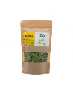 Stevia en hoja BIO de Solnatural, 40 gramos