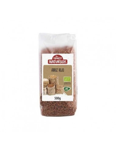 Arroz rojo BIO de Natursoy, 500 gramos