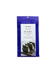 Hojas de nori de Clearspring, 25 gramos