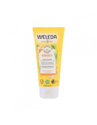 Gel de ducha aroma energy BIO de Weleda, 200 mililitros