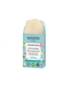 Jabón de ducha solido refrescante BIO de Weleda, 75 gramos