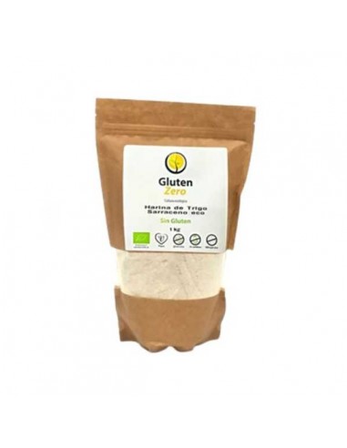 Harina de trigo sarraceno ECO de Gluten Zero, 1 kilo