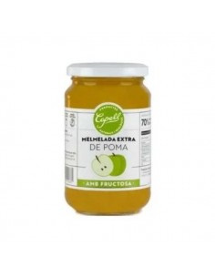 Mermelada de manzana fructosa sin gluten de Capell, 400 gramos