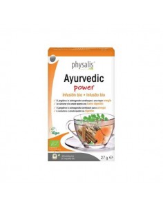 Ayurvedic Power ECO vegan de Physalis, 20 infusiones