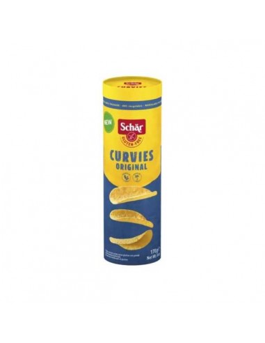 Patatas curvies original sin gluten de Dr.Schär, 170 gramos