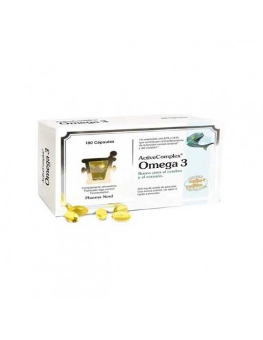 ActiveComplex Omega 3 de Pharma Nord, 180 cápsulas