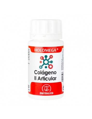 Holomega Colágeno II Articular de Equisalud, 50 cápsulas