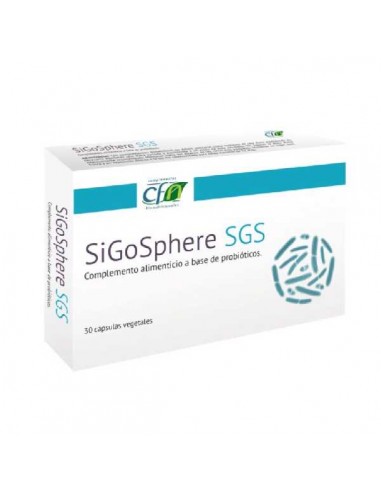 SiGoSphere SGS sin gluten de CFN, 30 cápsulas