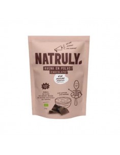 Avena en polvo choco sin gluten de Natruly, 1 kilogramo