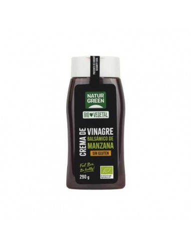 Crema de vinagre balsámico de manzana de Natur Green, 290 gramos