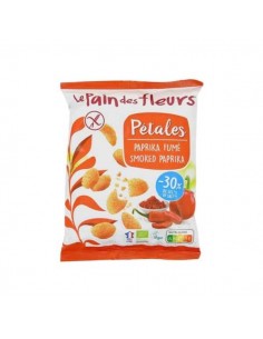 Chips pétalos de paprika de Le Pain des Fleurs, 75 gramos