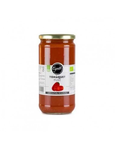 Tomate entero pelado ECO sin gluten de Capell, 400 gramos