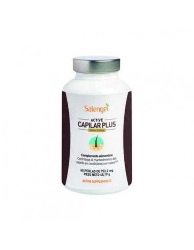 Active capilar plus sin gluten de Salengei, 60 perlas