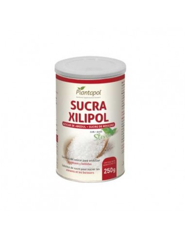 Azúcar de abedul Sucra Xilitol de Plantapol, 250 gramos