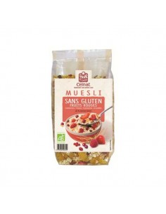 Muesli de frutos rojos sin gluten BIO de Celnat, 375 gramos