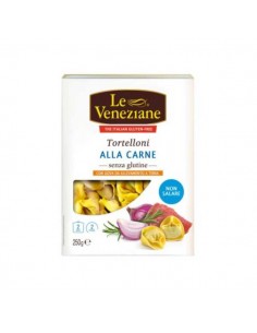 Tortelloni de carne sin gluten de Le Veneziane, 250 gramos