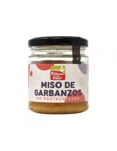 Miso de garbanzo sin pasteurizar BIO de La Finestra, 150 gramos