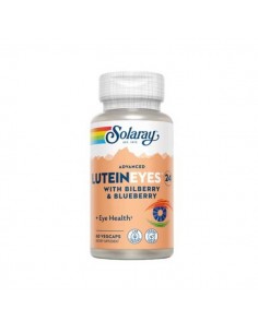 Advanced Lutein Eyes Tm 24Mg de Solaray, 60 vegcápsulas