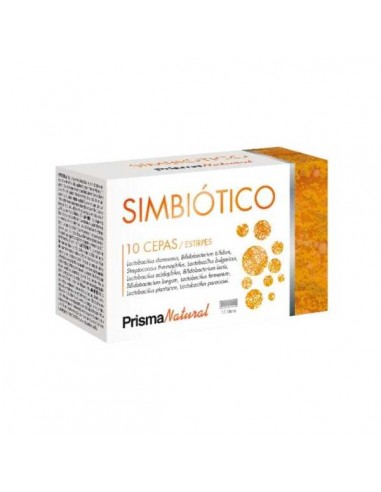 Simbiotico 10 cepas de Prisma Natural, 15 sticks