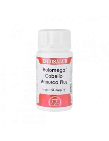 Holomega Cabello Annurca Plus de Equisalud, 50 cápsulas