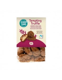 Nueces pecanas cubiertas de chocolate con leche Tempting Truffle BIO de Terrasana, 100 gramos