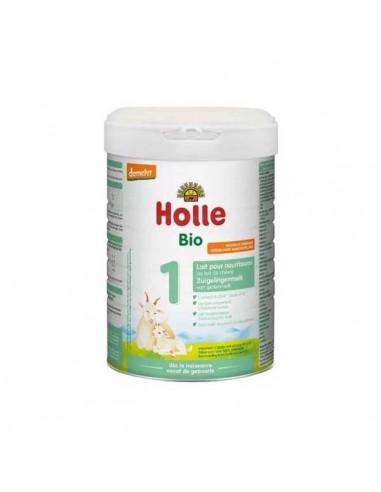 Leche de cabra lactantes 1 BIO de Holle, 800 gramos