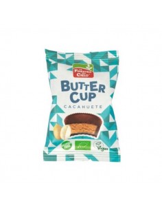 Snack Butter Cup dec cacahuete ECO sin gluten de La Finestra, 15 unidades x 25 gramos