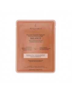 Mascarilla facial balance hidratante matificante de Alqvimia, 1 unidad