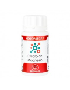 Holomega Citrato de Magnesio de Equisalud, 50 cápsulas