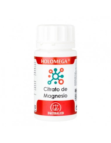 Holomega Citrato de Magnesio de Equisalud, 50 cápsulas