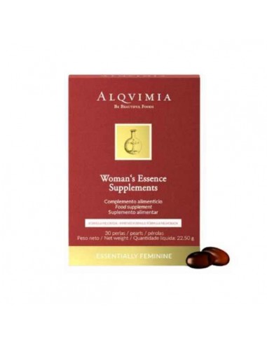 Womans Essence Supplements Estuche de Alqvimia, 30 perlas