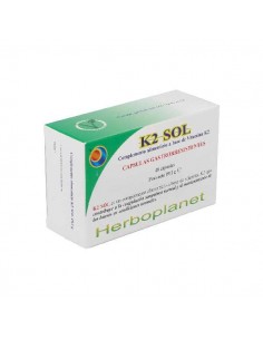 K2 Sol de Herboplanet, 48 cápsulas