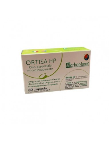 Ortisa Hp aceite esencial de Herboplanet, 30 cápsulas