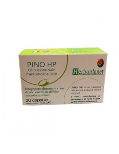 Pino Hp aceite esencial de Herboplanet, 30 cápsulas