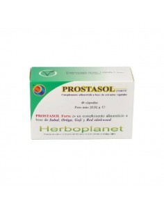 Prostasol Forte de Herboplanet, 48 cápsulas