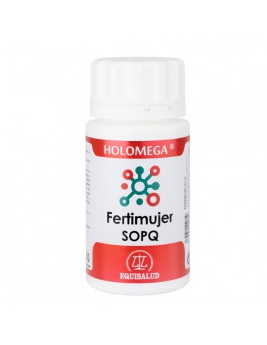 Holomega Fertimujer SOPQ de Equisalud, 50 cápsulas