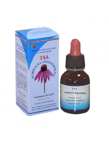 Tsa Echinacea Angustifolia sumidades de Herboplanet, 50 mililitros