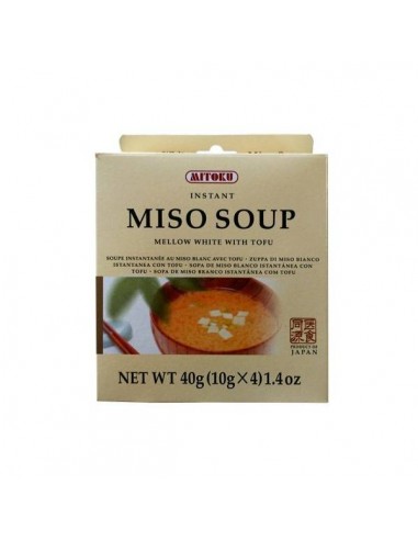 Sopa de miso y tofu instantanea de Mitoku, 40 gramos