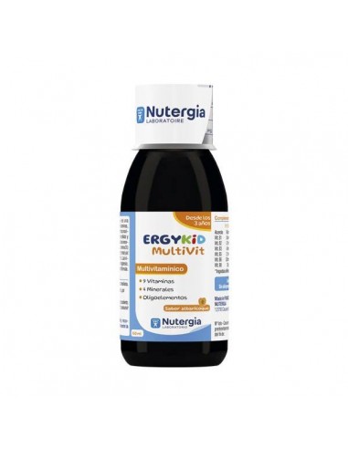 Ergykid Multivitamínico de Nutergia, 150 mililitros