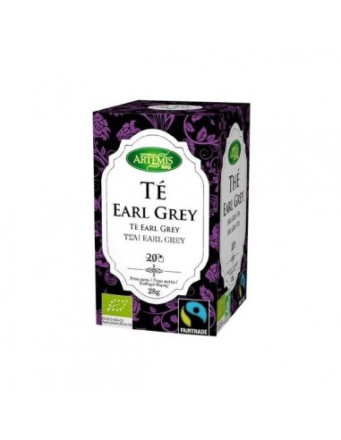 Té Earl Grey ECO de Artemis, 20 bolsitas