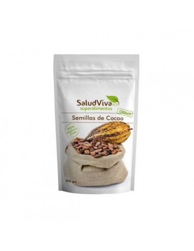 Semilla de cacao de Salud Viva, 250 gramos