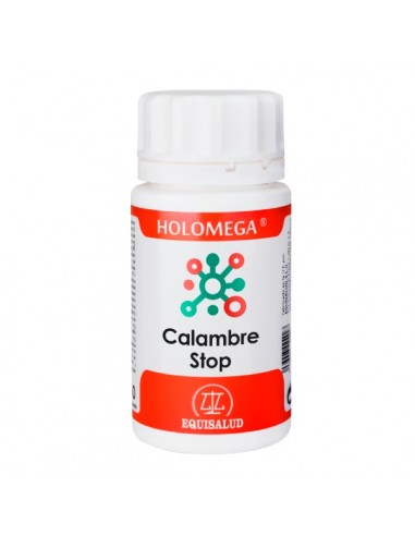 Holomega Calambre Stop de Equisalud, 50 cápsulas