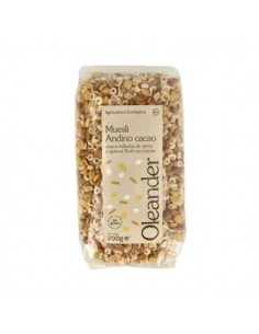Muesli Andino al cacao BIO de Oleander, 200 gramos