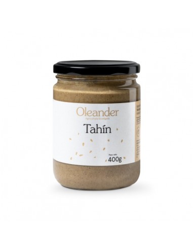 Tahín tostado con sal ECO de Oleander, 400 gramos