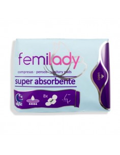Compresas de noche de Femilady, 8 unidades