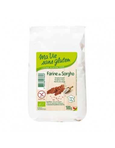 Harina de sorgo BIO de Ma Vie Sans Gluten, 500 gramos