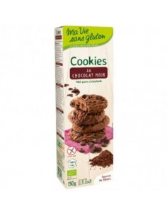 Cookies de chocolate negro BIO de Ma Vie Sans Gluten, 150 gramos